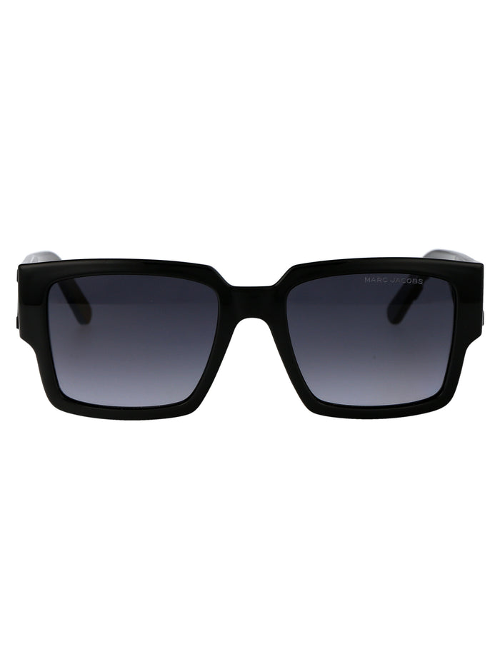 Marc 739-S 08a Black Grey Acetate Sunglasses
