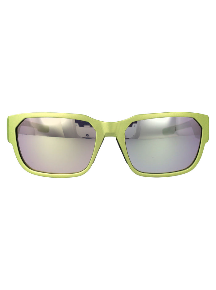 Sp0092 94q Verde Chiaro Op/verde Specchiato Acetate Sunglasses