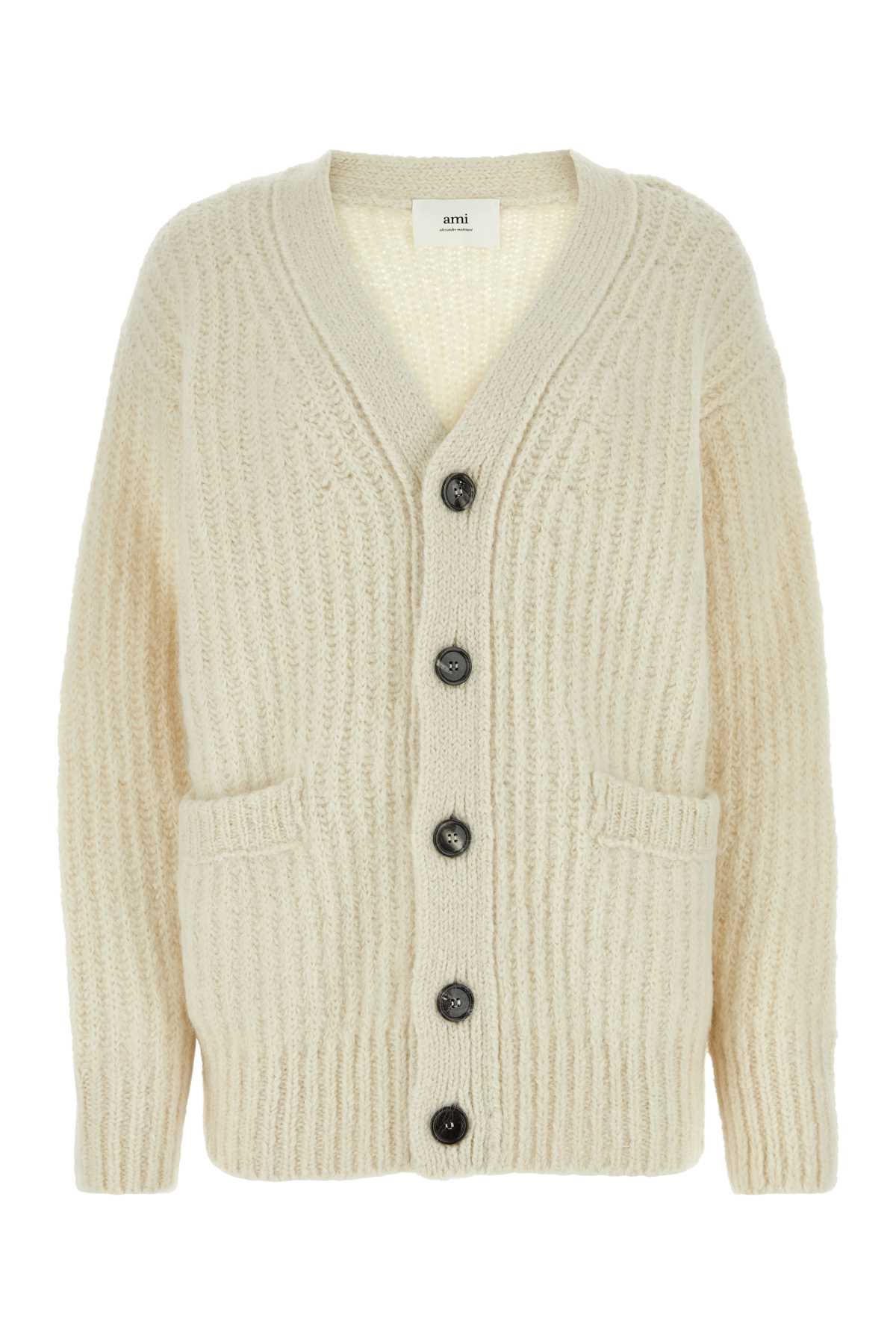 Ivory Exterior: Alpaca Wool Nylon Maglieria