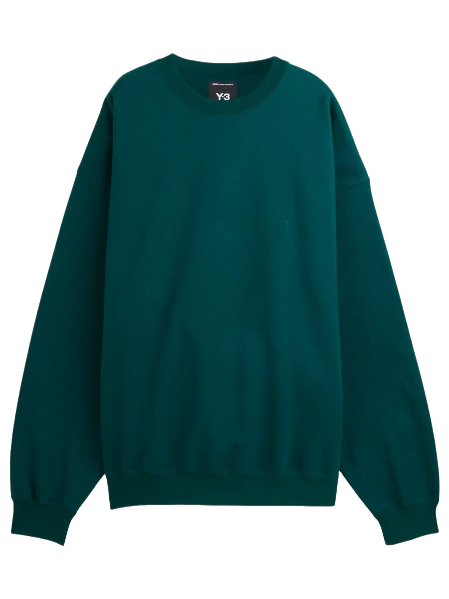 Sweatshirt With Logo Green Cotton Recycled Polyester Sweatshirts
