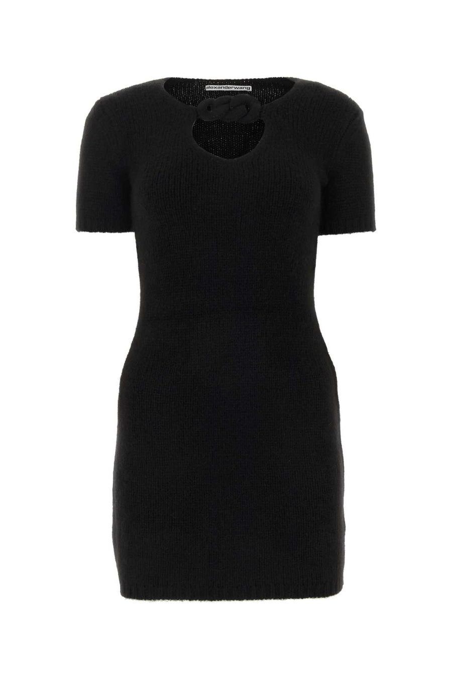 Alexander Wang 64% Alpaca 23% Nylon 12% Wool 1% Elastane dress in black