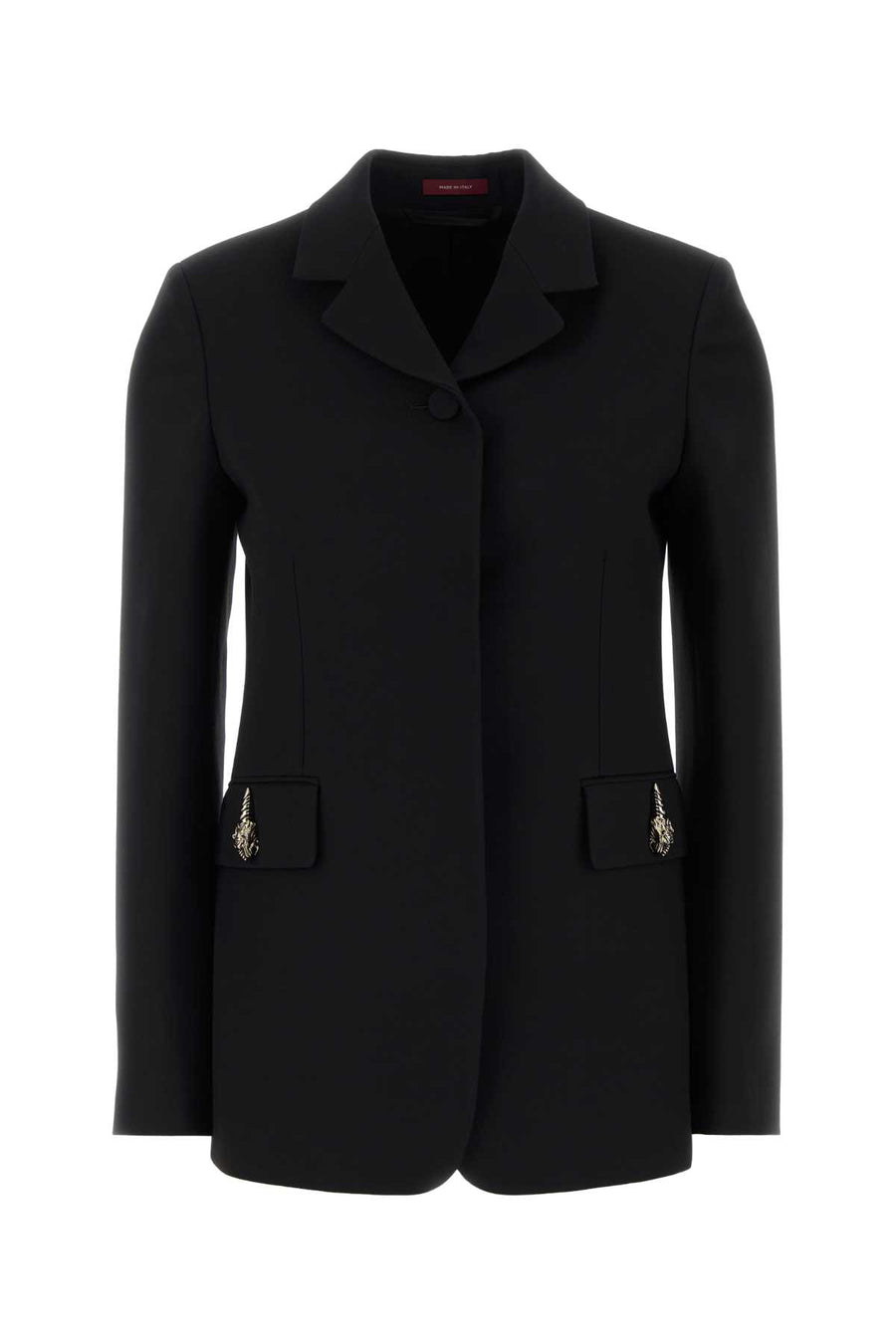 Gucci Cady Silk blazer in black