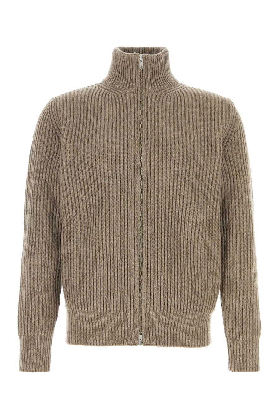 MM6 Maison Margiela 80% Wool cardigan in beige