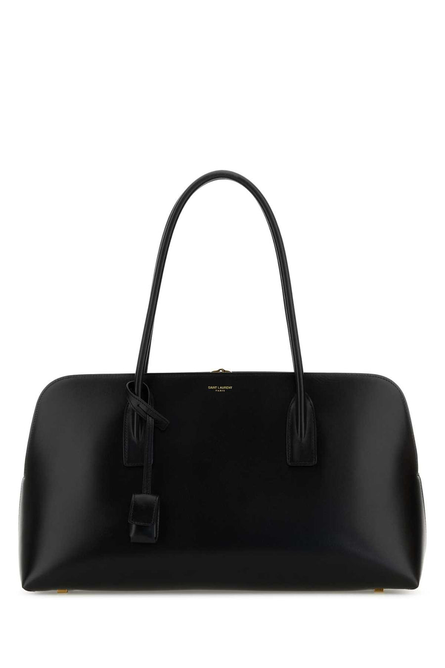Saint Laurent Regular Exterior: 100% Leather shoulder bag in black