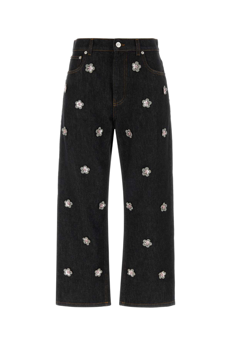 Marni 100% Cotton jeans in black