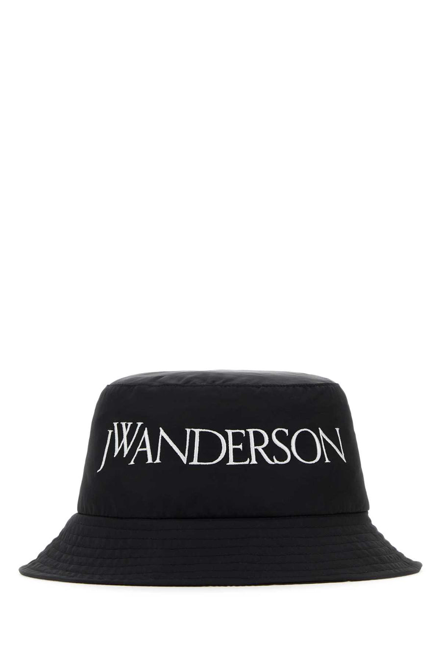 JW Anderson CUFFIA Exterior: 65% Nylon bucket hat in black