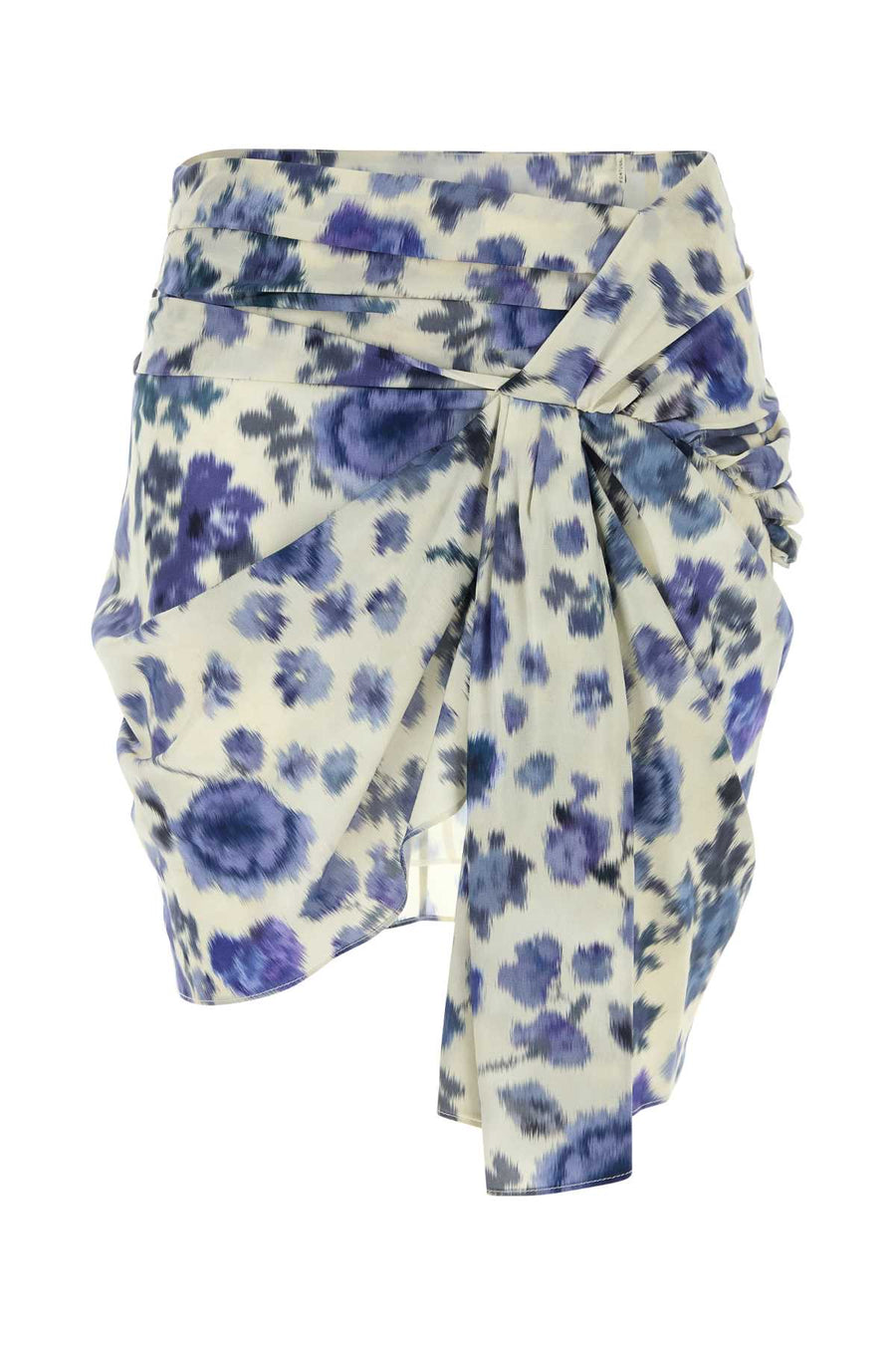 Isabel Marant 91% silk skirt in blue