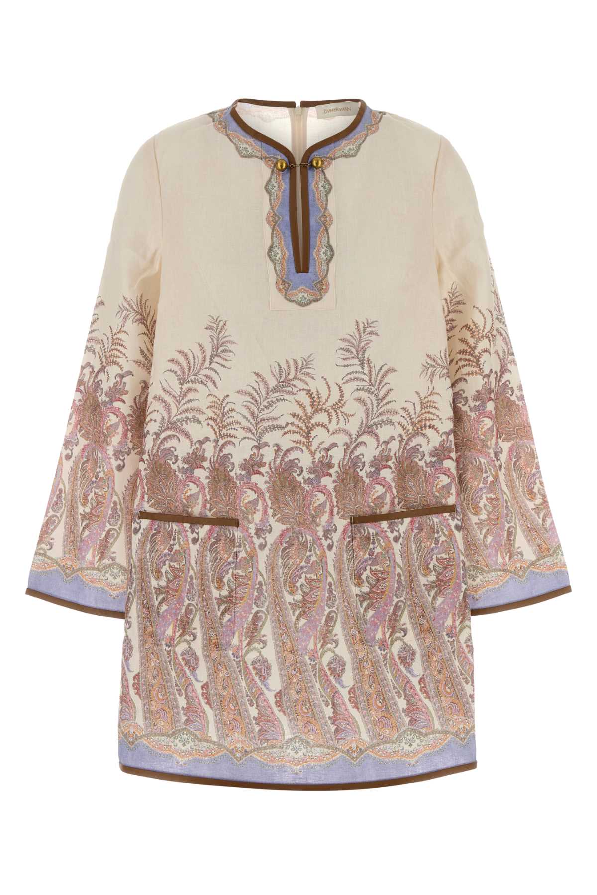 Creampaisley Exterior: Linen Abiti