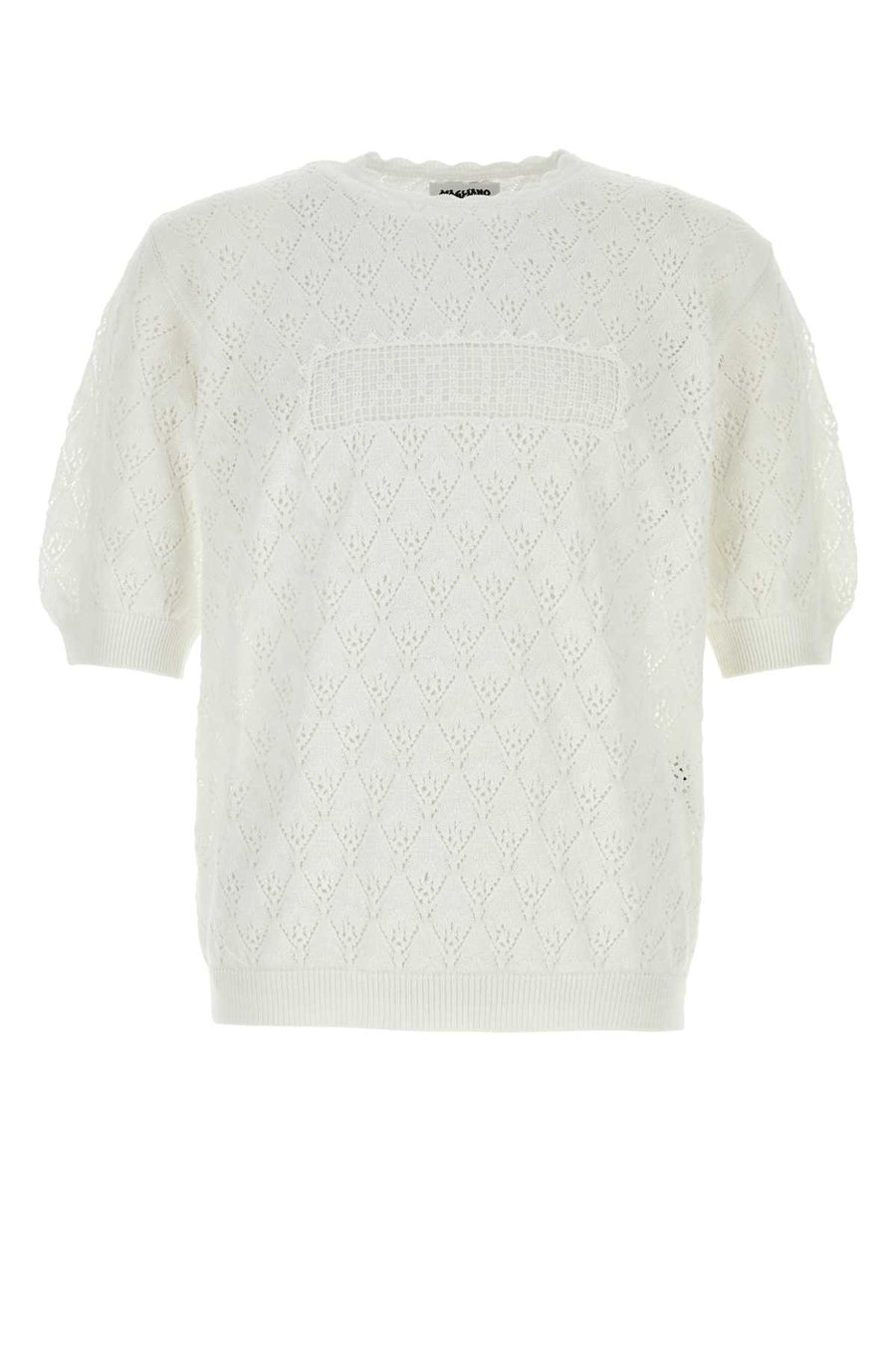 Magliano Comunione 100% Cotton sweater in white