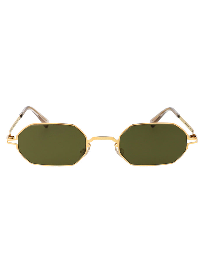 C Cypher X Indice Hollygreen Solid Metal Sunglasses