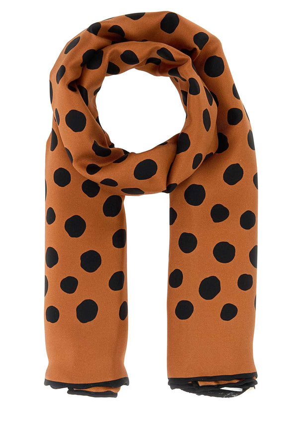 Valentino Garavani Shawls 100% Silk scarf in orange