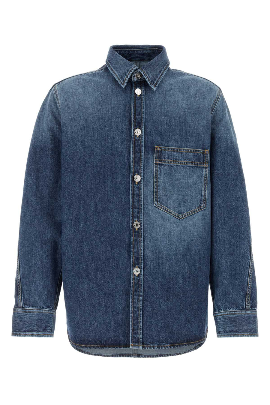 Givenchy With 100% Cotton overshirt in navy
