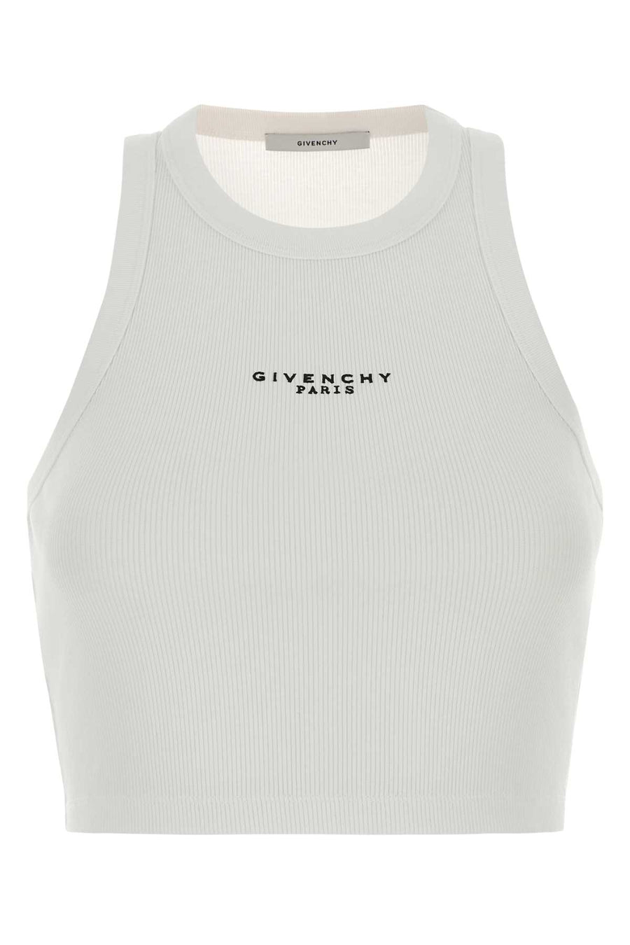 Givenchy 98% Cotton tank top in white