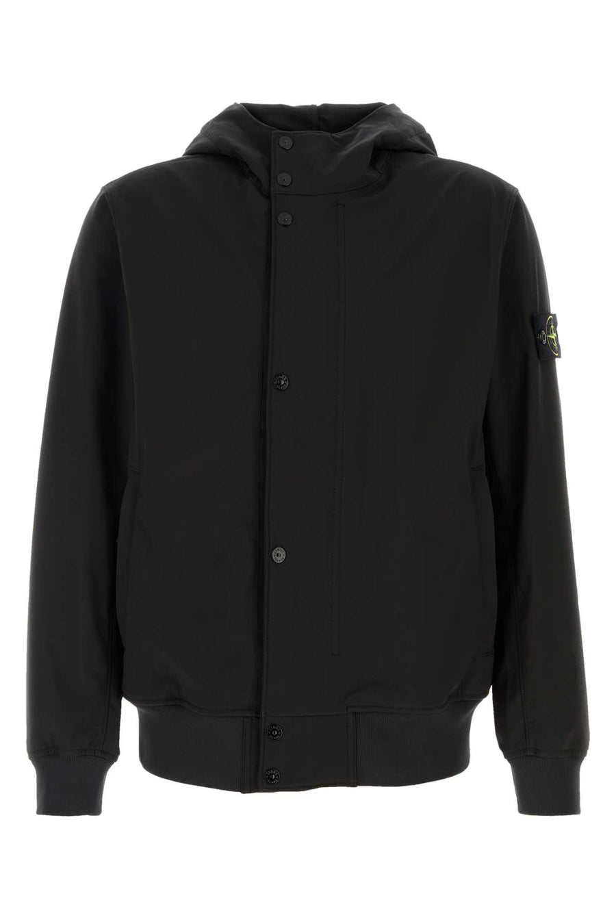 Stone Island Parka 92% Polyester jacket in black