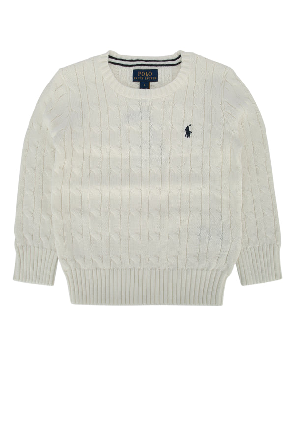 Polo Ralph Lauren Cotton sweater in white