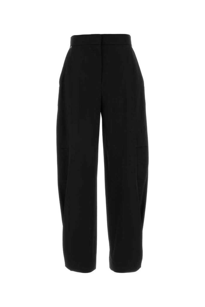 Black Exterior: Wool Pantaloni