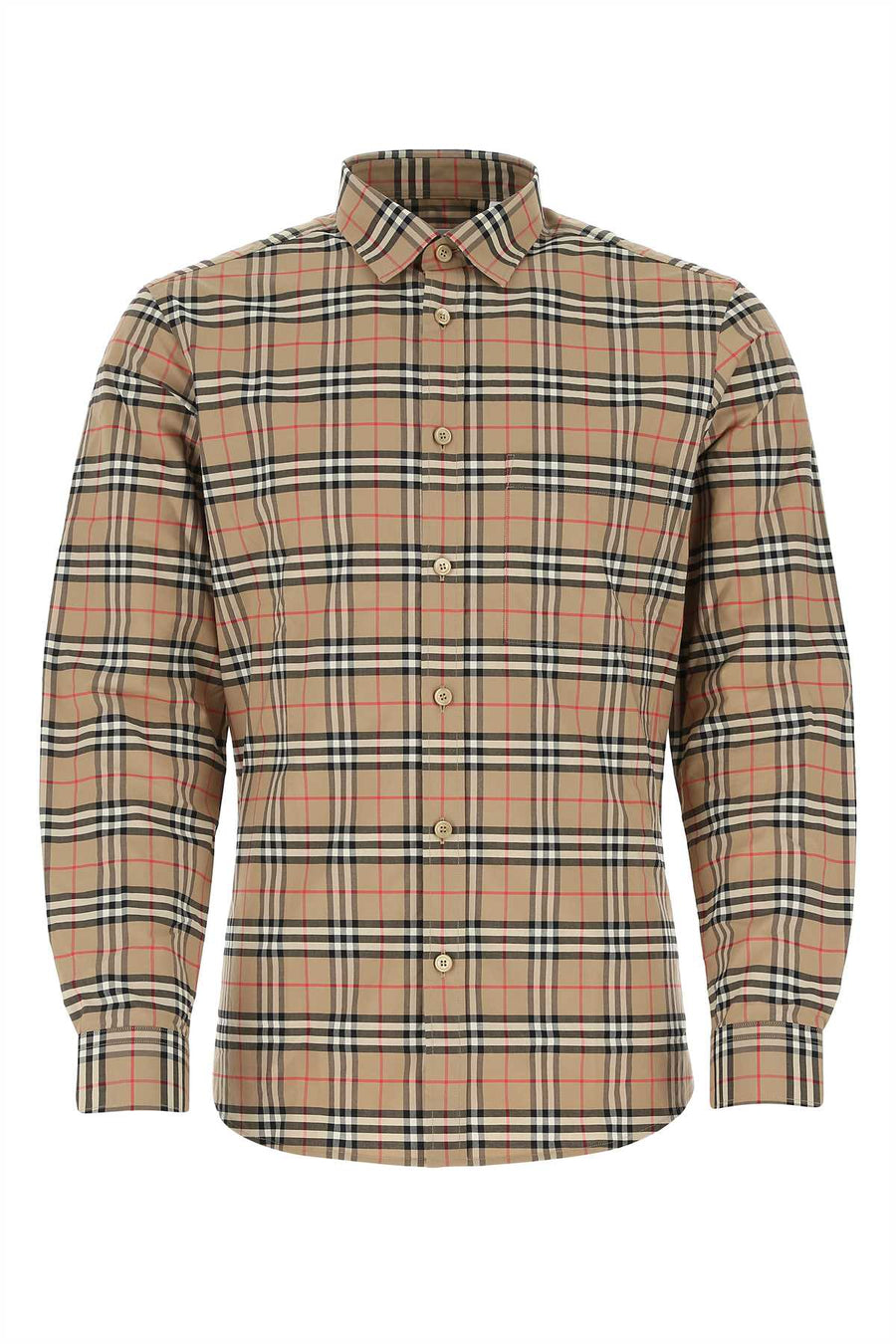 Burberry 95% Cotton shirt in beige