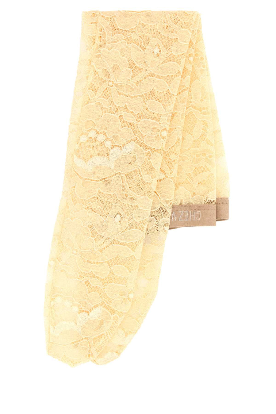 Valentino Garavani Exterior: 47% Nylon 25% Viscose 18% Elastane lace gloves in beige