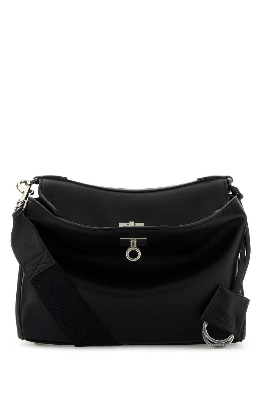 Balenciaga Messenger Exterior: 100% Leather crossbody bag in black