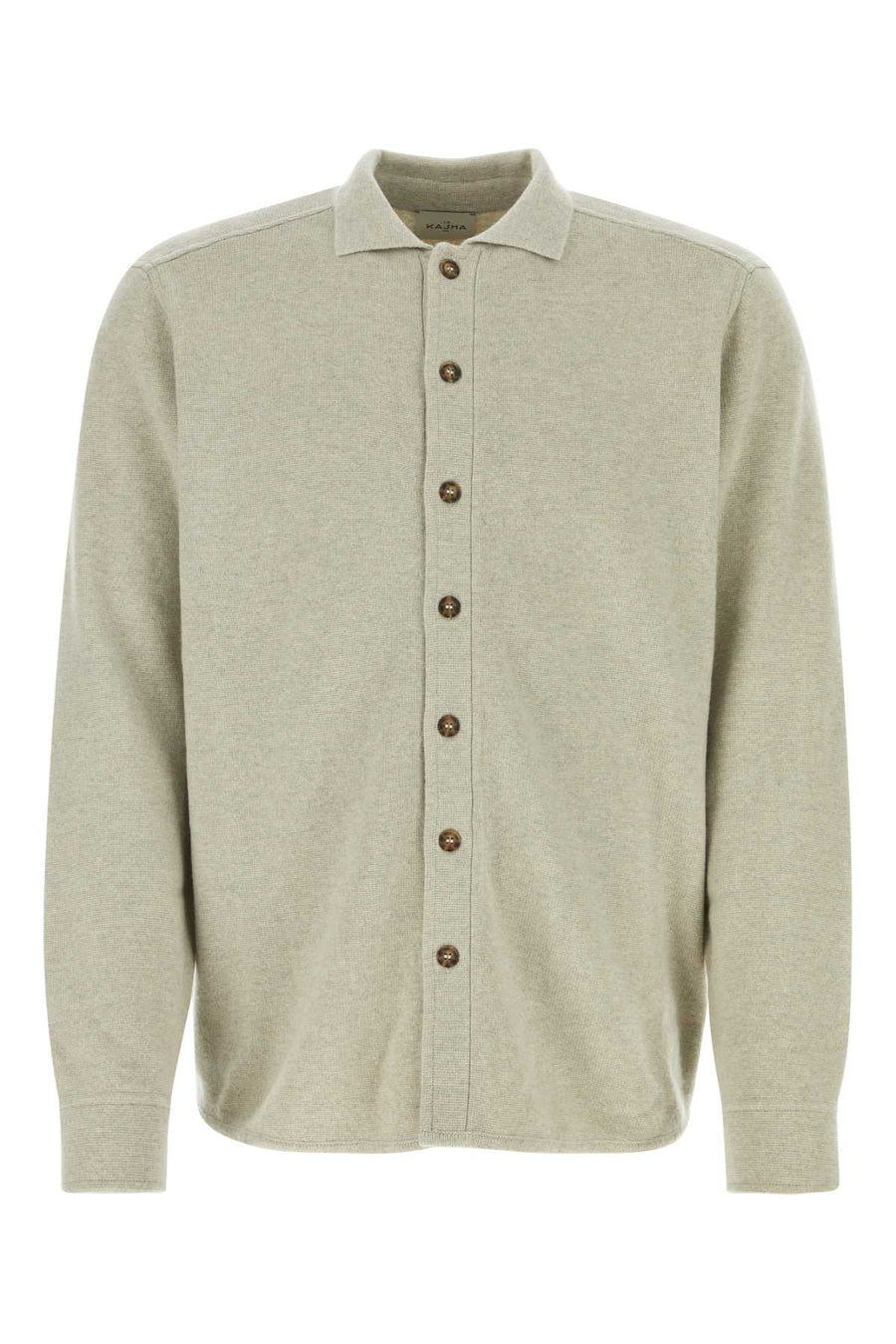 Le Kasha 100% Organic cashmere cardigan in gray