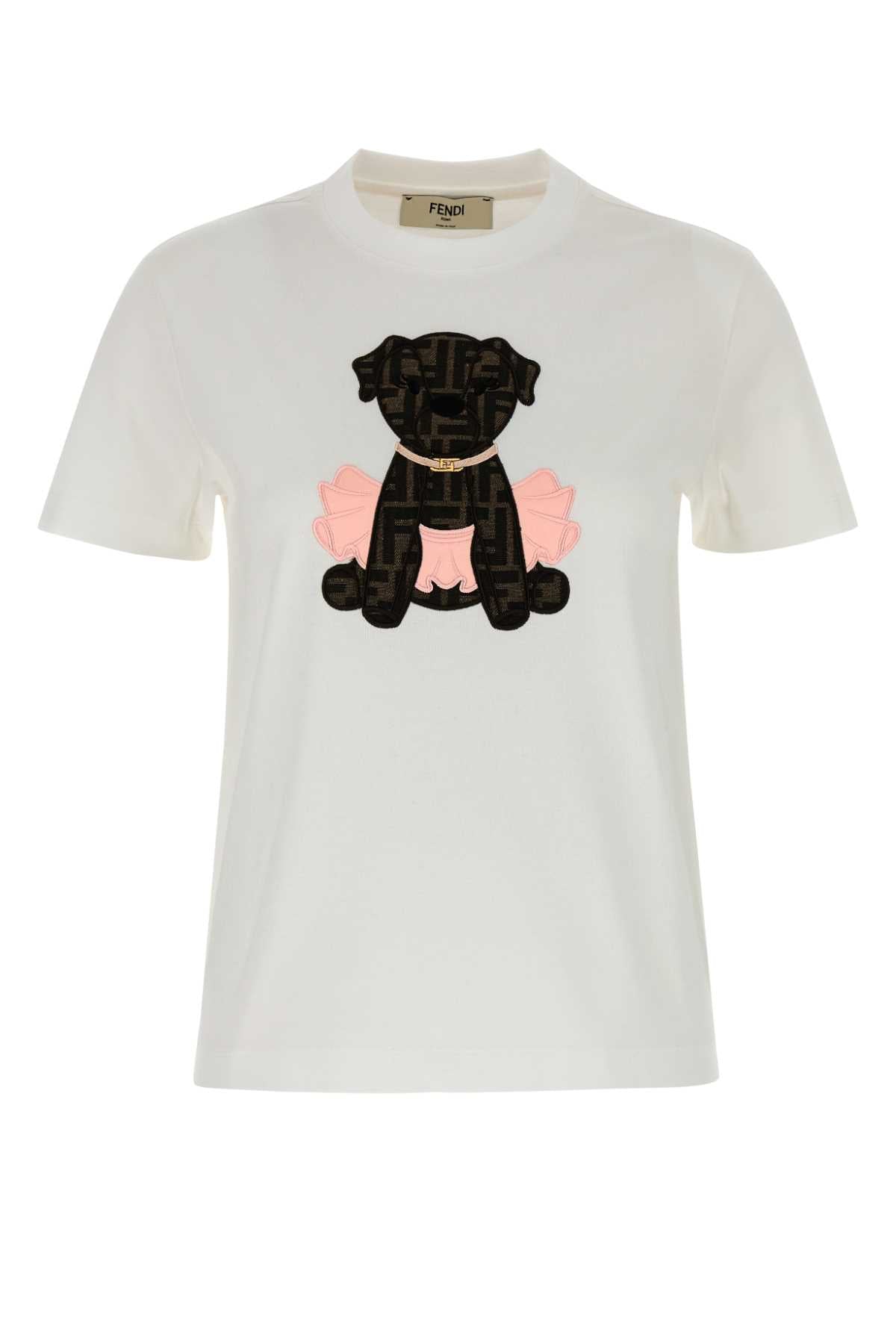 Off White Exterior: Cotton T-shirt
