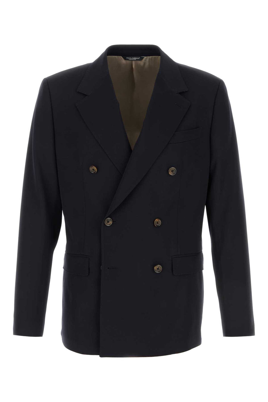 Dolce & Gabbana 98% Virgin wool blazer in black