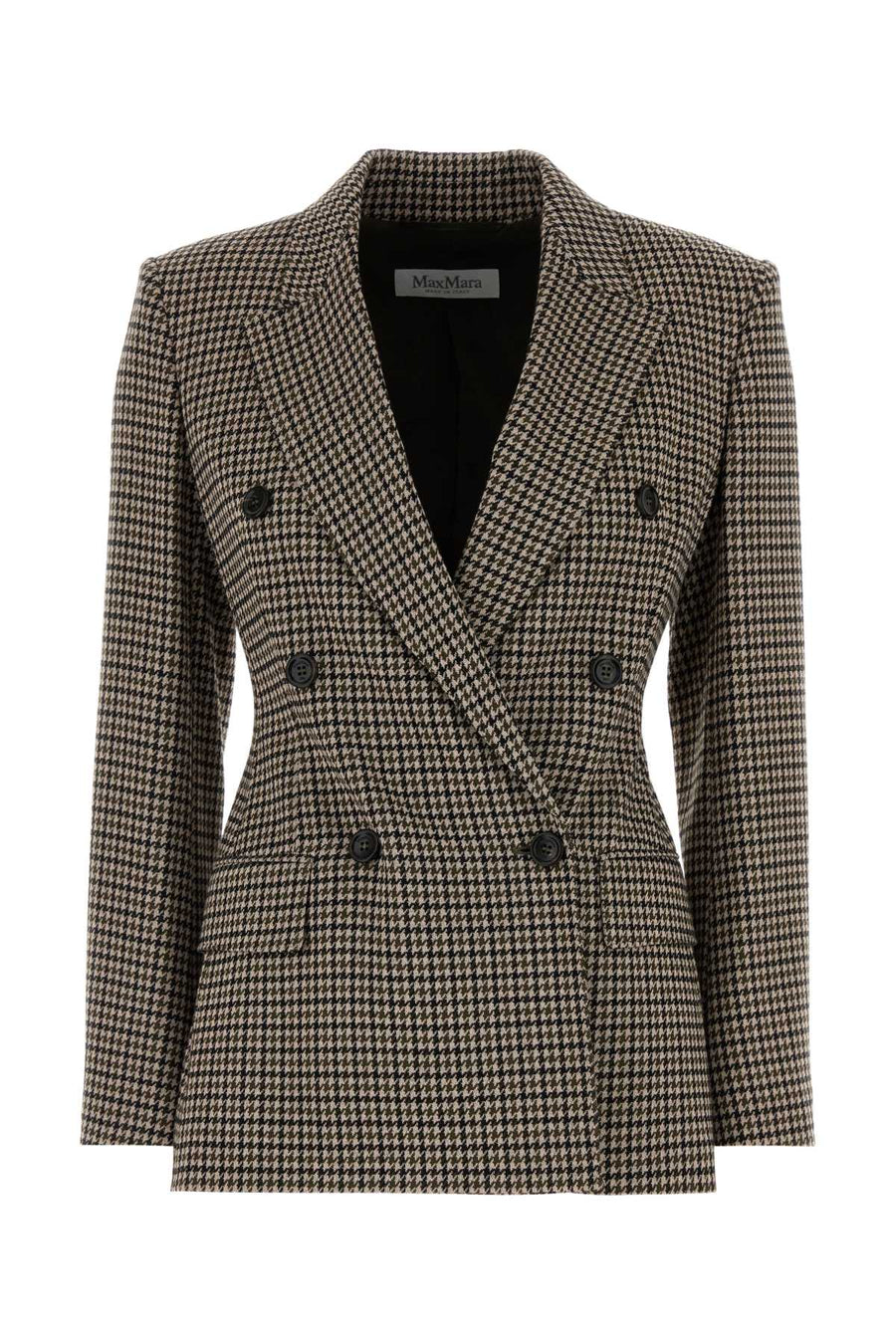 Max Mara 70% Viscose blazer in gray