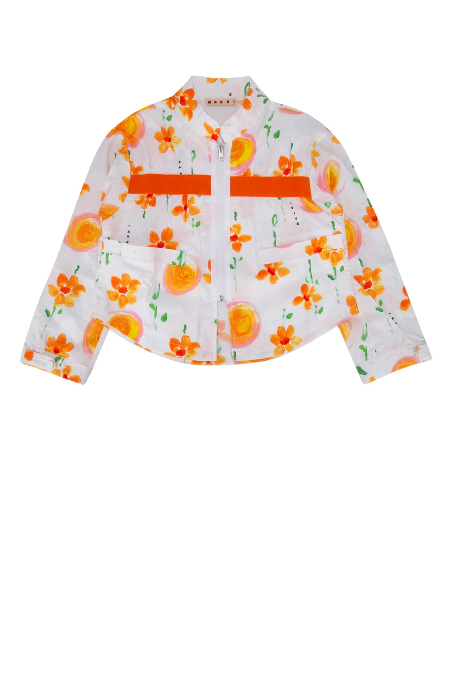 Marni Kids Shirt 100% Cotton t-shirt in white