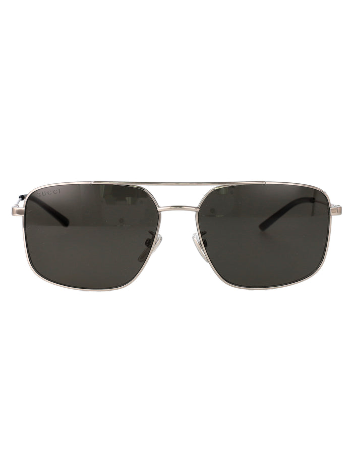 Gg2096sa Silver-silver-grey Metal Sunglasses