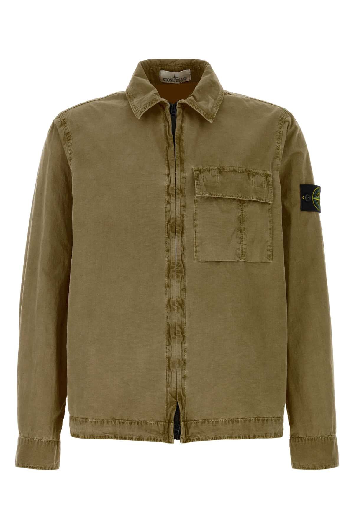 Militarygreen Tessuto Principale: Cotone Camicie