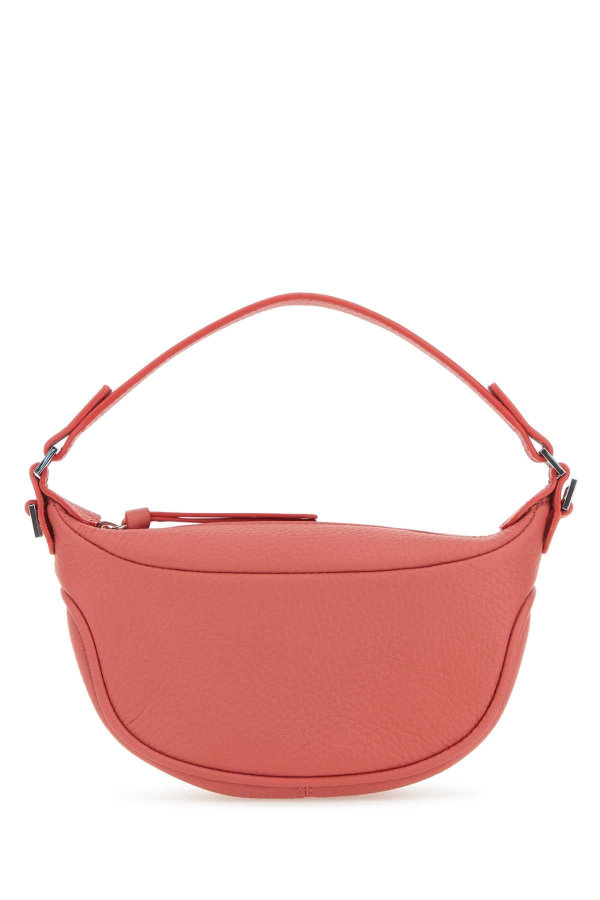 Salmon Leather Mini Ami Handbag Slm Borse A Mano