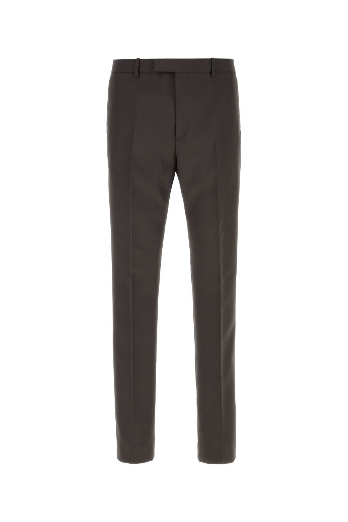 Chocolate Panama Pant Brown Exterior: Polyester Pantaloni