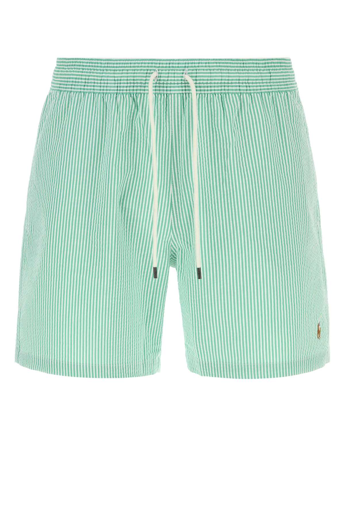 Keywestgreenstripe Costumi Da Bagno