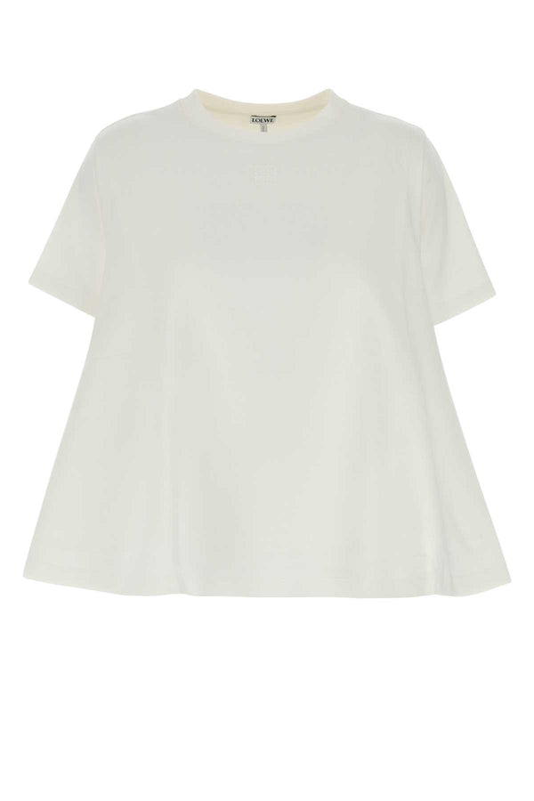 Loewe 80% Cotton t-shirt in white