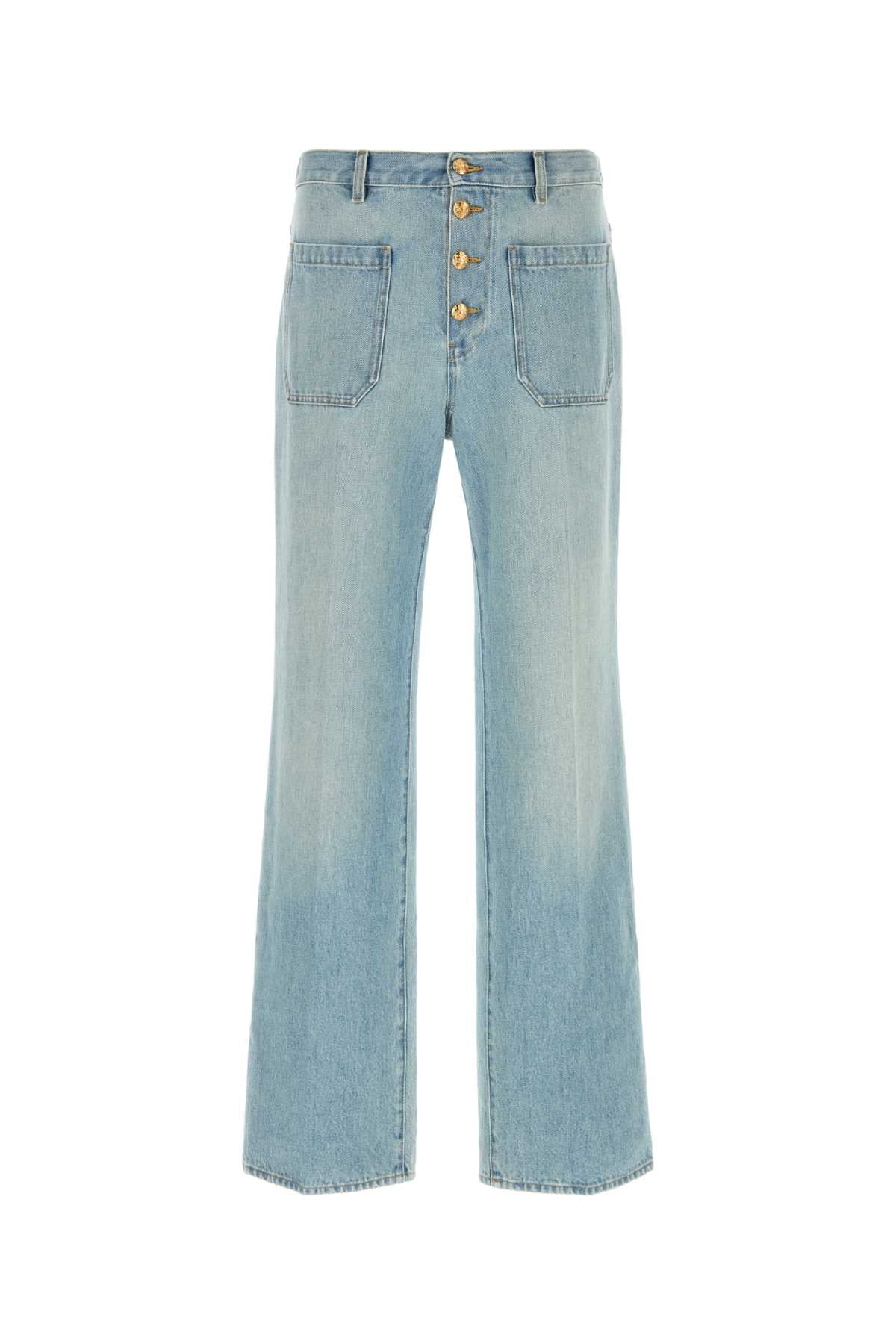 Denimlavdirtybluchiaro Cotton Jean