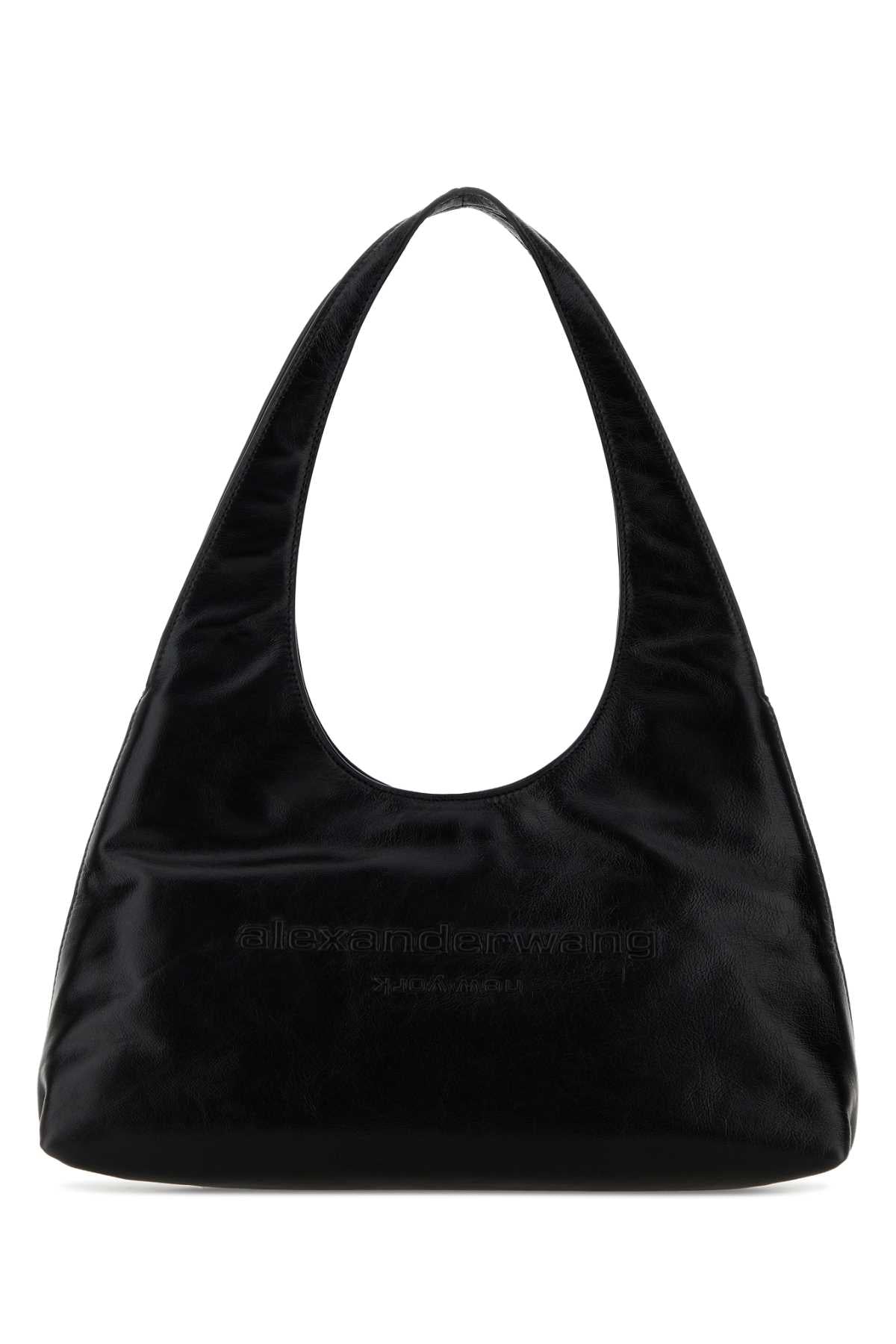 Black Leather Small Pike Shoulder Bag Borse A Mano