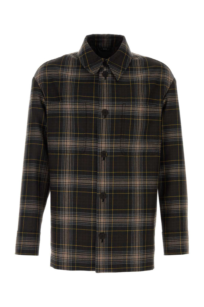Fw1307atee F1r0a Check Exterior: Wool Camicie