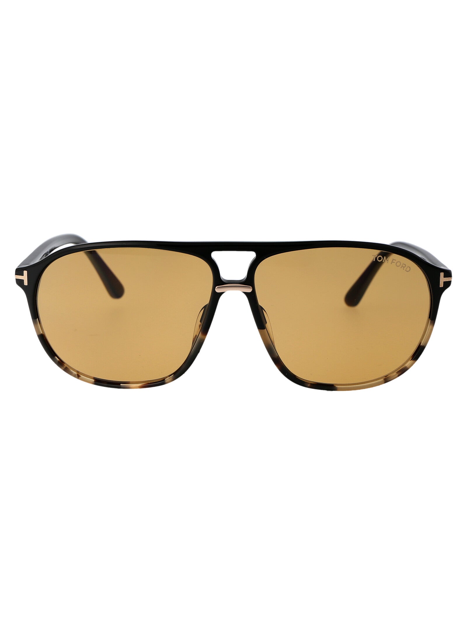 Nero/altro / Marrone Acetate Sunglasses