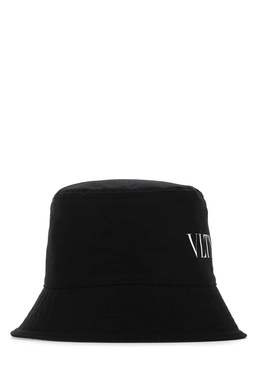 Valentino Garavani CAPPELLO Exterior: 100% Cotton; Lining: 100% Nylon bucket hat in black