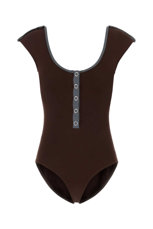 Gimaguas Swimsuit 80% Nylon swimsuit in brown