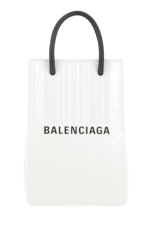 Balenciaga Domesticated calf leather mini bag in white