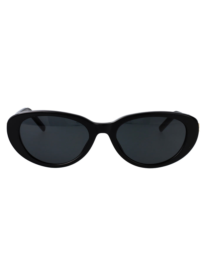 Sl M154 Black-black-black Recycled Acetate Sunglasses