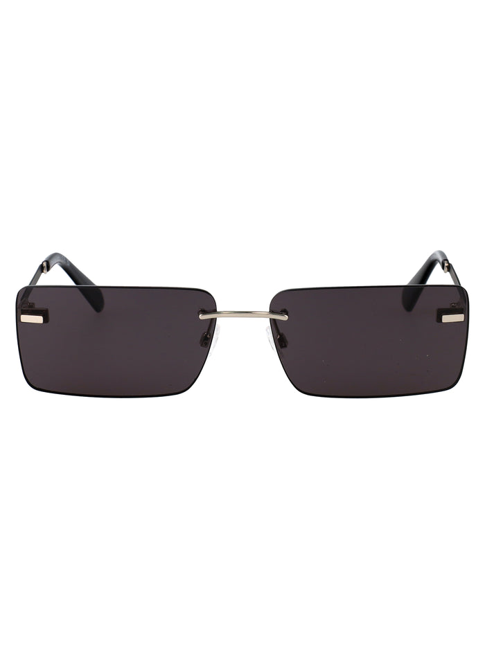 Ckj25206s 43 Black Metal Sunglasses