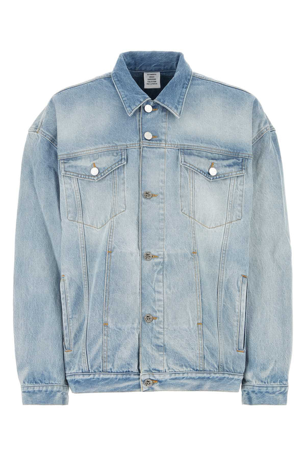 Vetements 100% Cotton jacket in blue