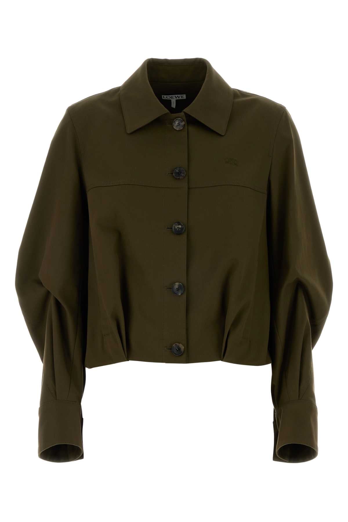 Khaki Green Giacche E Gilet