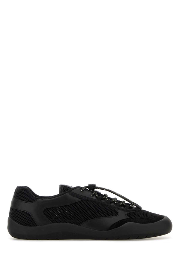Prada Exterior: 100% Fabric sneaker in black
