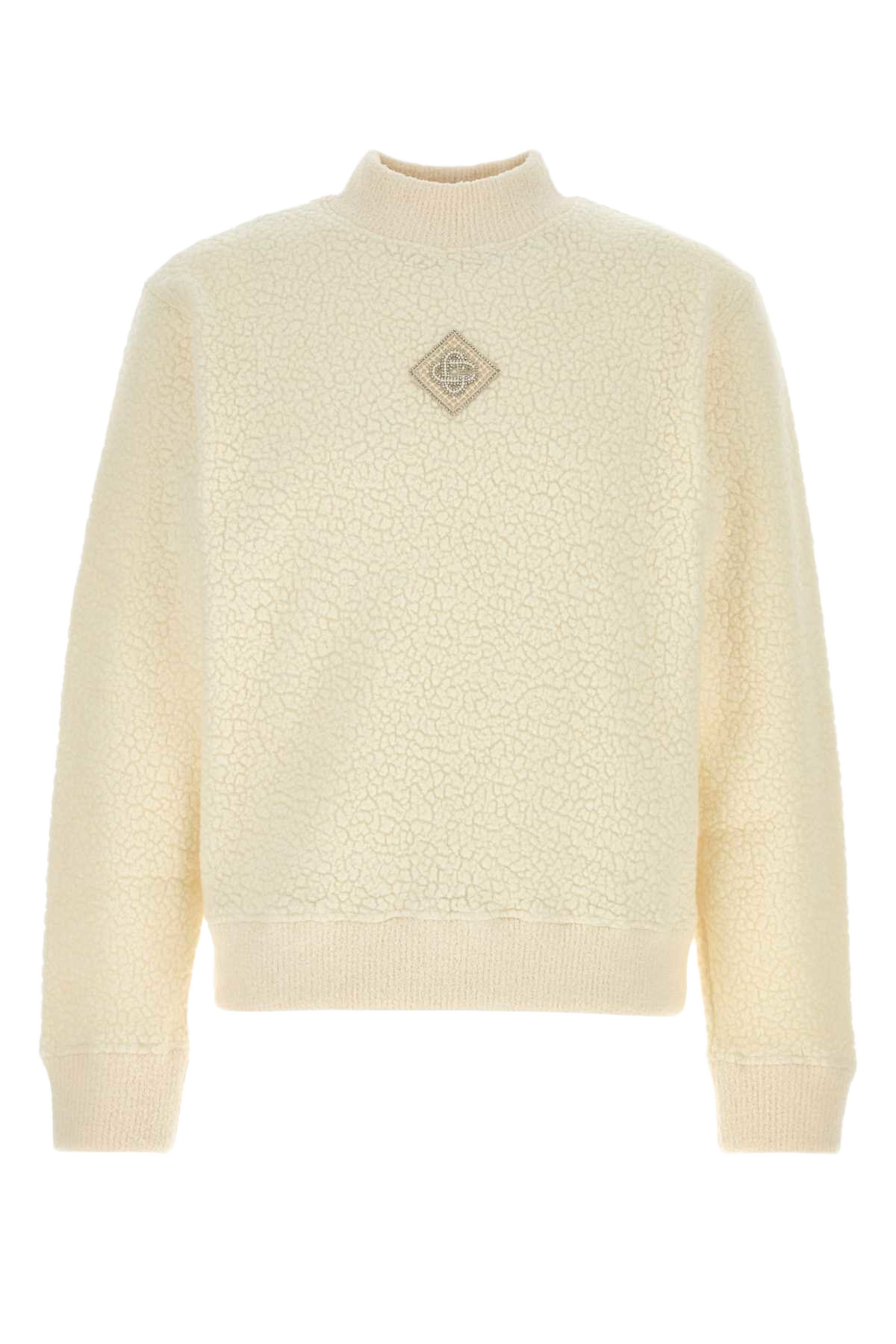 Ivory Terry Fabric Sweatshirt Offwhite T-shirt