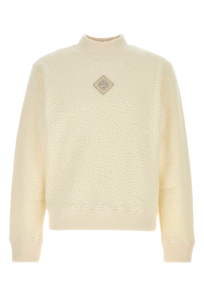 Ivory Terry Fabric Sweatshirt Offwhite T-shirt