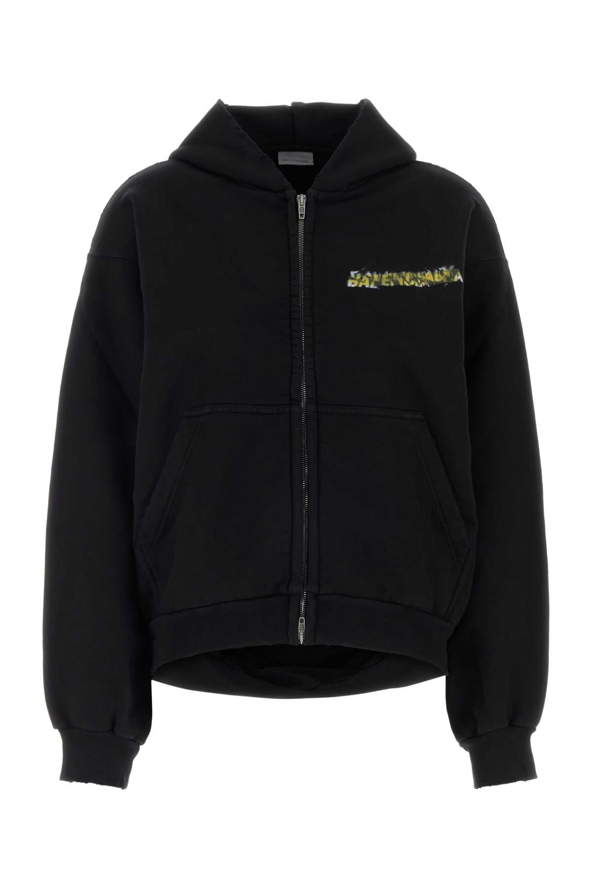 Black Exterior: Cotton Felpe