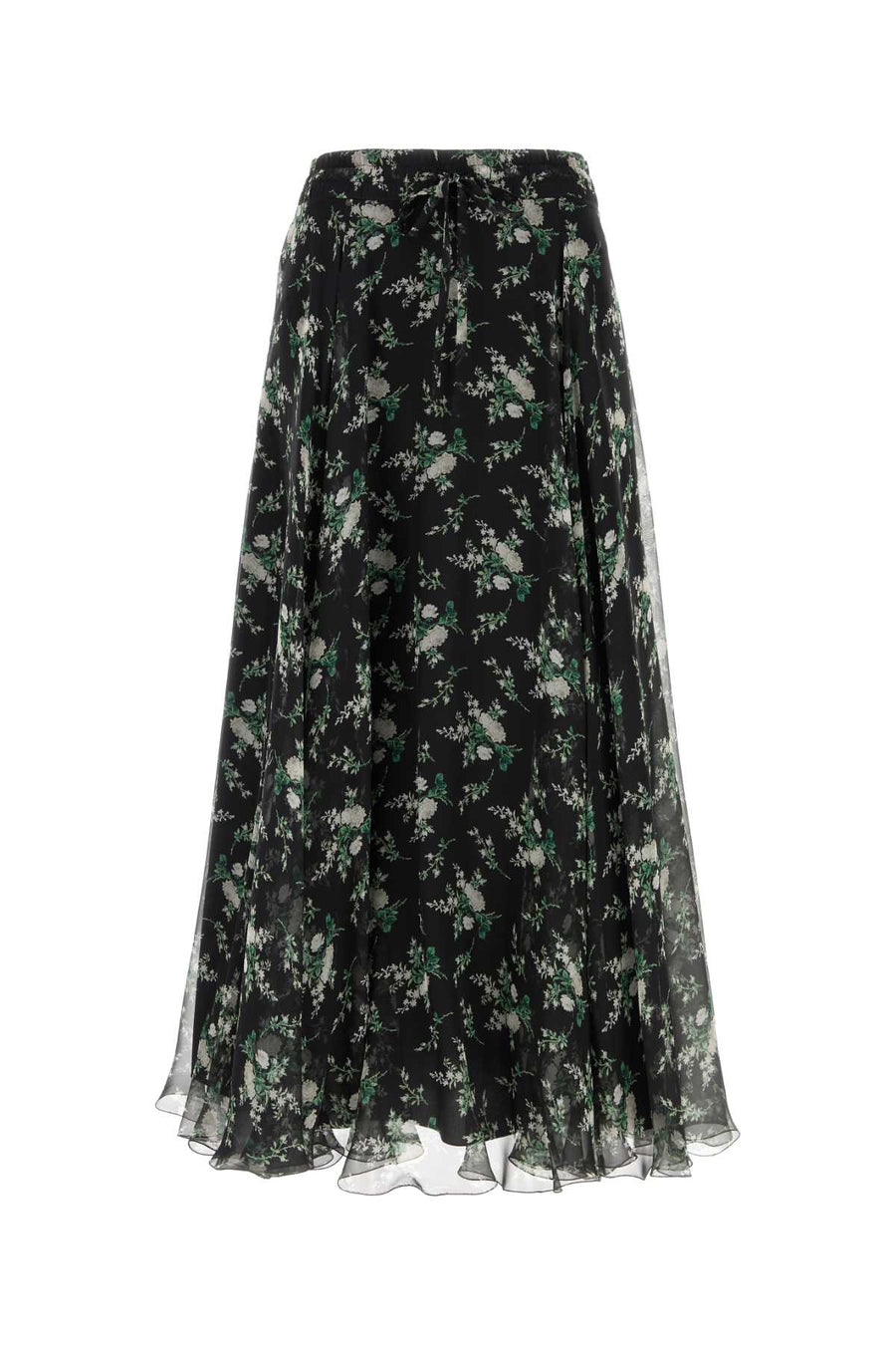Dolce & Gabbana Exterior: 100% Silk; Lining: 91% Silk 9% Elastane skirt in black